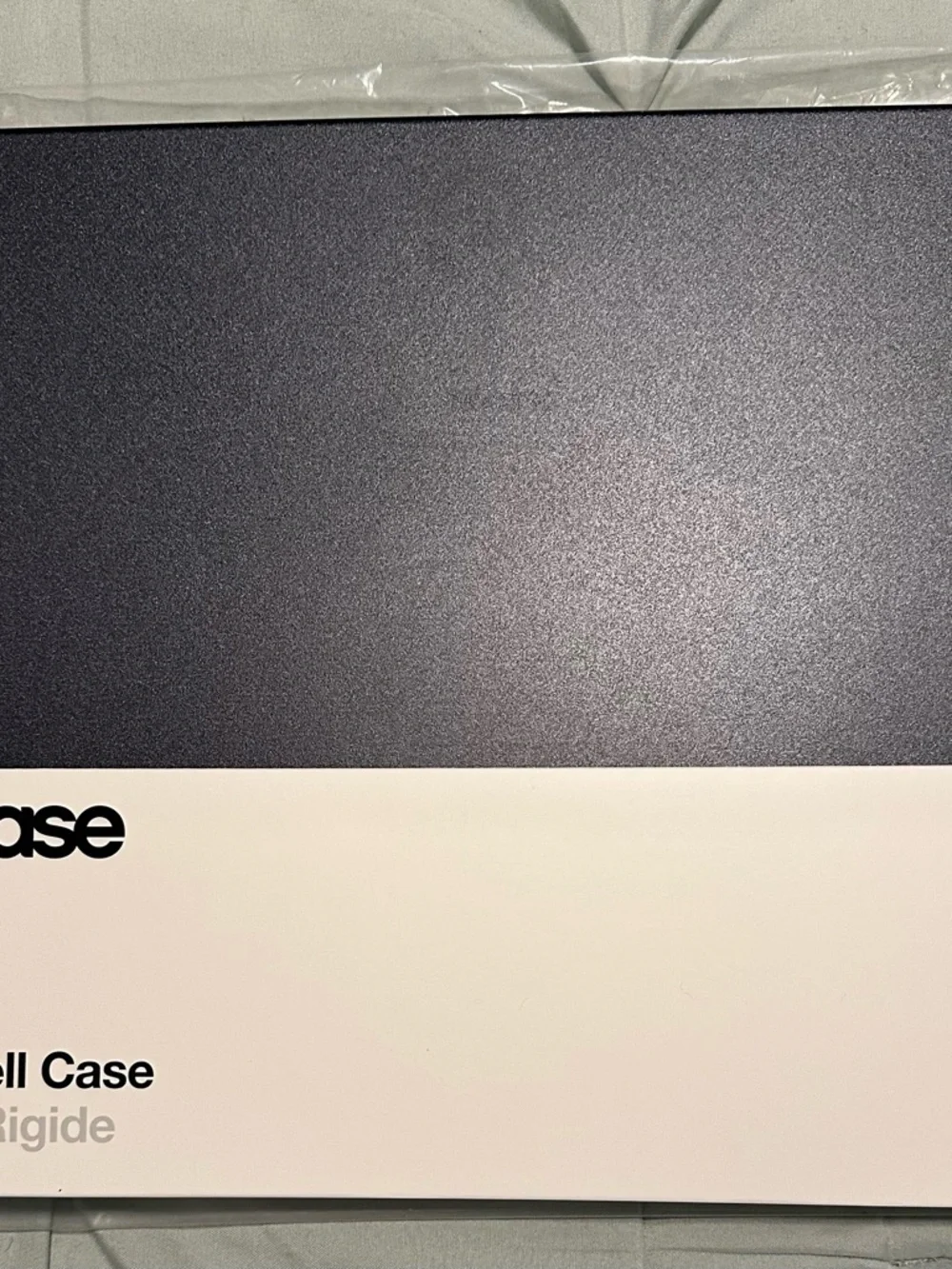 Incase Laptop Shell Case in Dark Gray and White